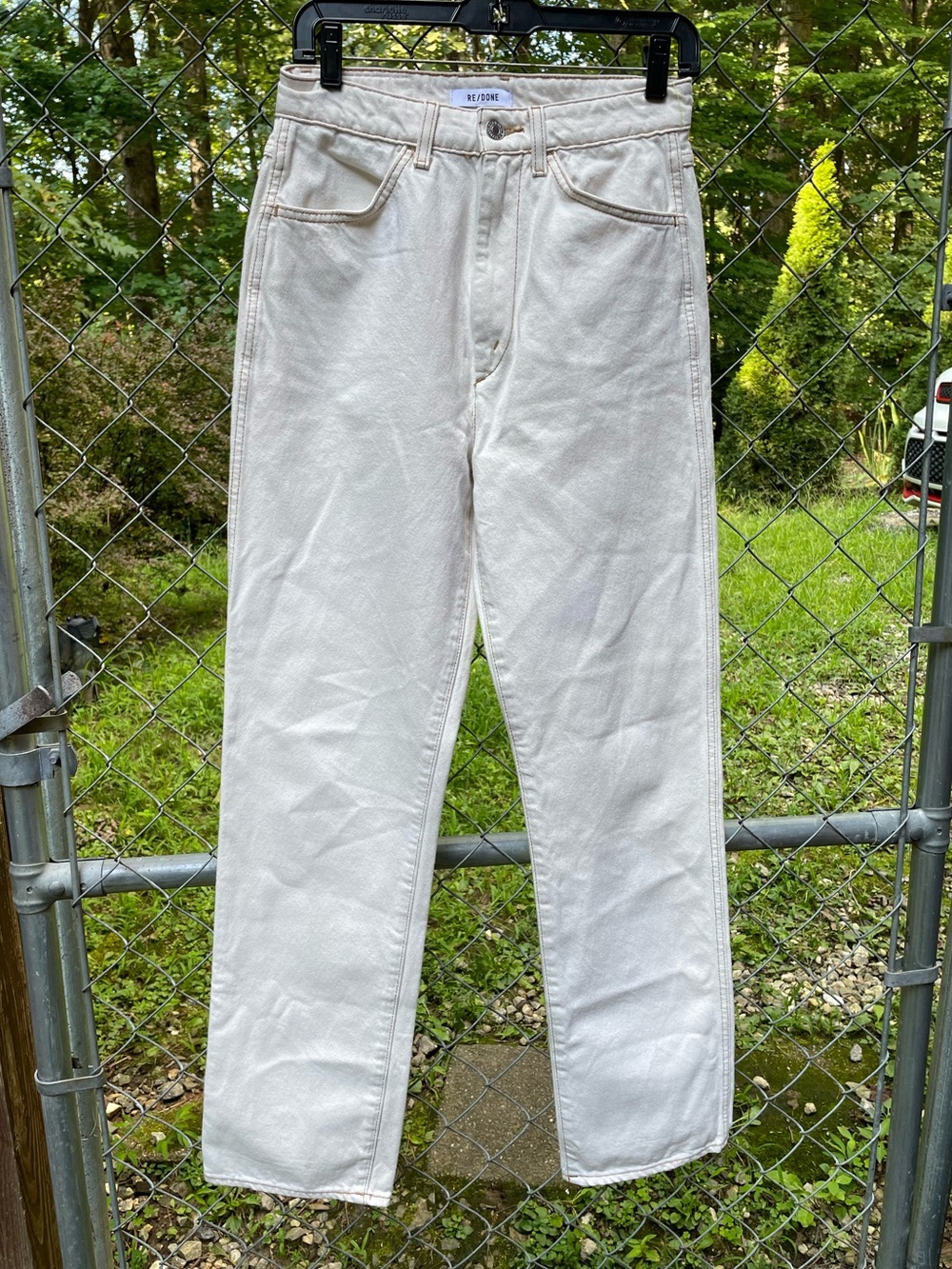Re/Done Straight Leg Jeans Size 27
